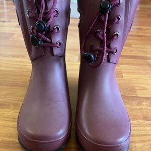 Bogs Kids Rain & Snow Boots - Burgundy